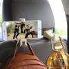 2 In 1 Car Headrest Hook with Phone Holder Seat Back Hanger for Bag Handbag Purse Grocery Cloth Car Phone Holder Car