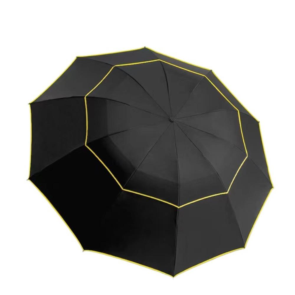 Rain Protection Wind Resistant Umbrella Folding Design Non-automatic Umbrella  Travel