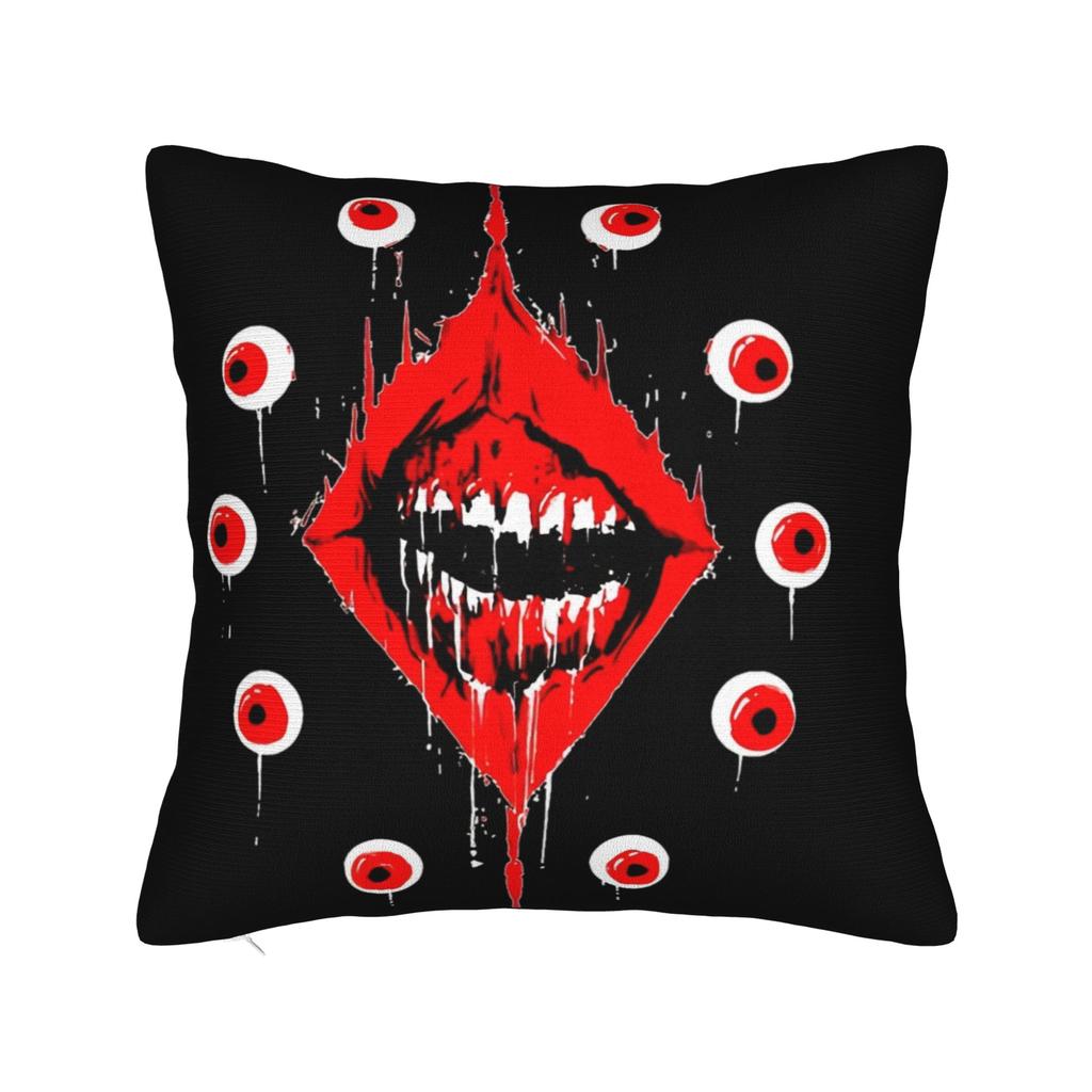 Подушки з принтом відеогри Ultrakill Наволочки для подушок Декор для теплої вітальні На блискавці Багаторозмірні