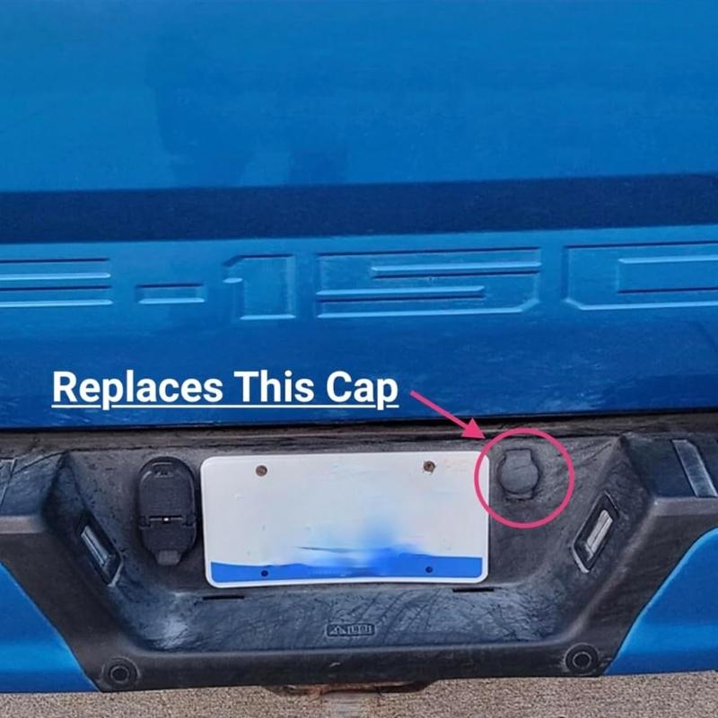 Yükseltilmiş Stepne Kilidi Kapağı Kolay Kurulum Stepne Kilidi Kapağı 4L3Z15402A36AA Yedek ABS F150 için Uygun