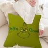 Movie The classic G-Grinches Pillow Covers Cartoon Sofa Decorative Home Double-sided Printing Short Plush Cute Cushion Cover