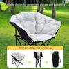 UOSUUOSU Padded Folding Lounge Chair