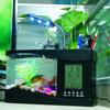 Fish   Clock Multifunctional USB Ecological Lamp Desktop Fish   Aquarium Calendar for   Bedroom