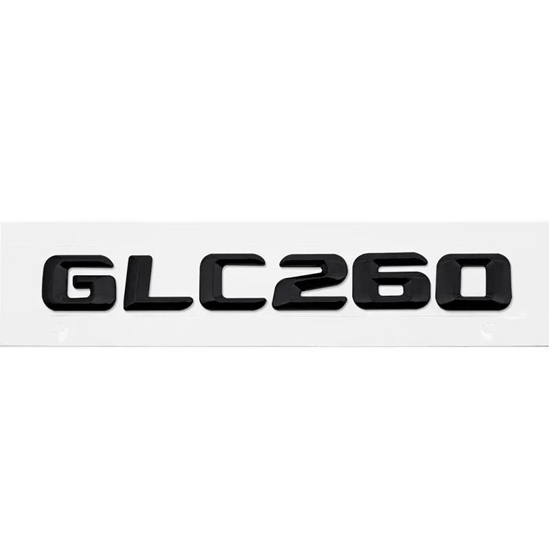 3D Car Rear Badge Tail Box Number Letter Decal for Mercedes Benz GLC43 GLC63 GLC200 GLC260 GLC300 Styling Accessories