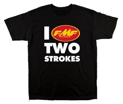 2025 Men's T-shirt Women's Two STROKES TEE FMF Racing T-shirt Cotton Retro Short Sleeve T-shirt Men's Top Street Wear T-shirt