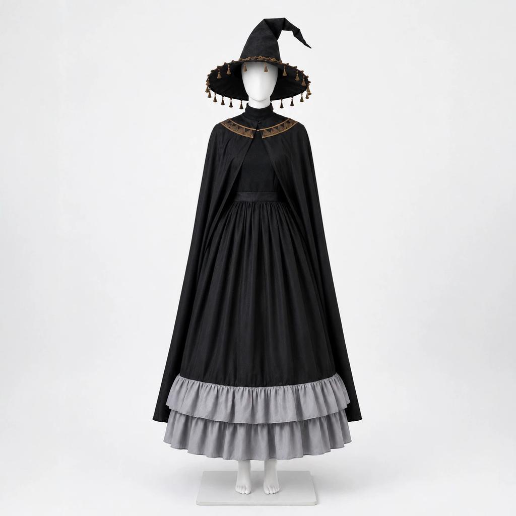 Cosplay pointy hat magic workshop 1 cosplay cosplay coco coco black magic cos suit full set