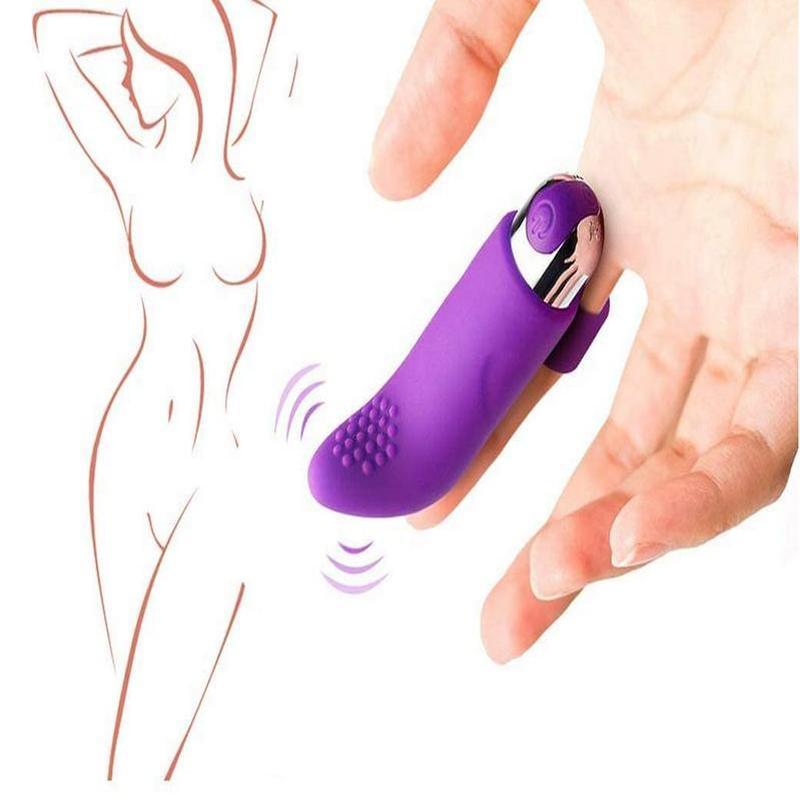 Silicone Rechargeable Bullet Finger Jump Egg Vibrator Female Appliance Masturbator Sex Toy Supplies Vibrator
