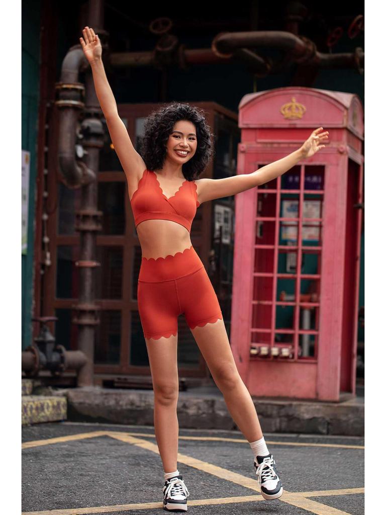 Quick-Dry Breathable Padded Yoga Set: Women's Backless Sport Top Nude Feel Running & Fitness Training Suit