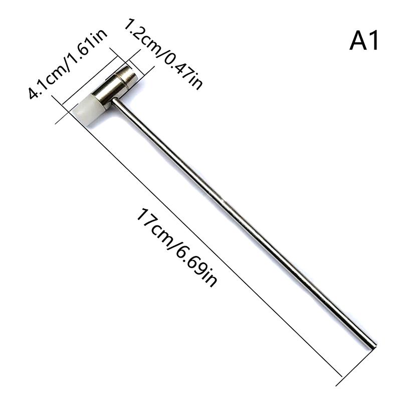 

1 шт. Металлические маленькие молотки, ремешок для часов, браслет, мягкие и твердые молотки, удобные аксессуары для часов, инструменты для домашнего обслуживания