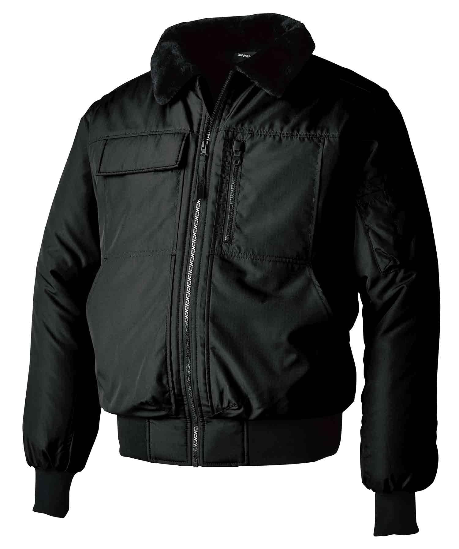 

TS DESIGN Winter Flight Jacket for Autumn and 46326 95 LL Winter, Black, чорний
