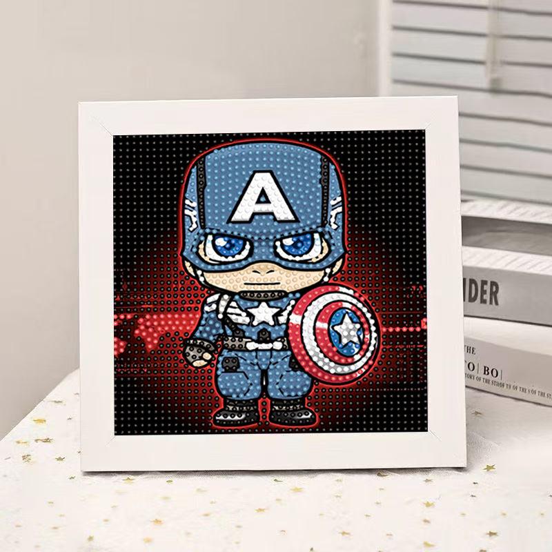 High-End Diamond Painting Diy Van Gogh Starry Sky Cat Creative Handmade Toy Table Decoration Diamond Painting With Frame