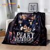 2025 New Tommy Shelby P-Peaky B-Blinders Soft Blanket,Soft Throw Blanket for Home Bedroom Bed Sofa Picnic Travel Cover Gift