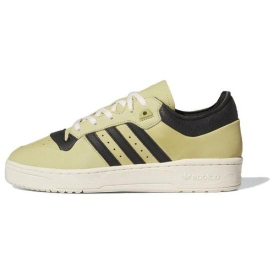 

adidas Rivalry 86 001 Low Halo Gold Black ID8252 золотий