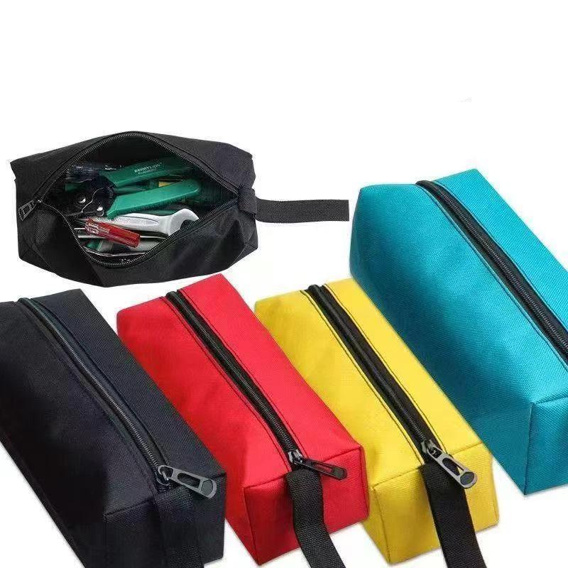Waterproof Oxford Cloth Tool Parts Bag Thickened Portable Multi Compartment for Outdoor Repair Travel Carry