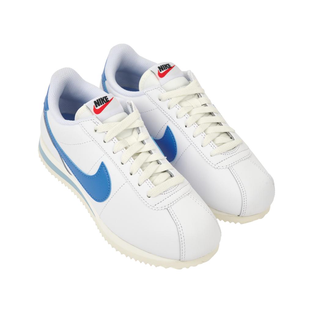 Nike Sneakers Cortez Blu Università Donna Bianco Vela Arancione Squadra DN1791-102