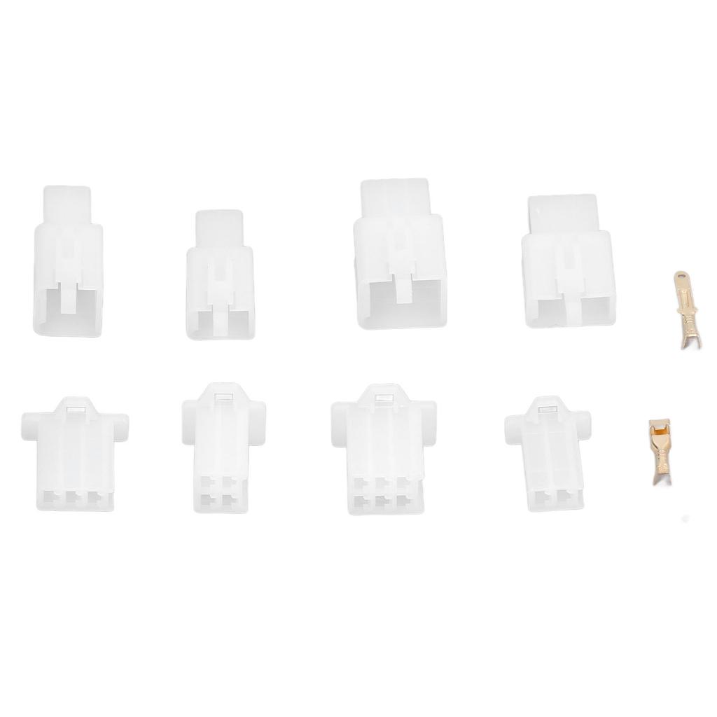 380Pcs Set Male Female Plug Housing Terminal Car Motorcycle Wire Terminals for Boats 2.8mm