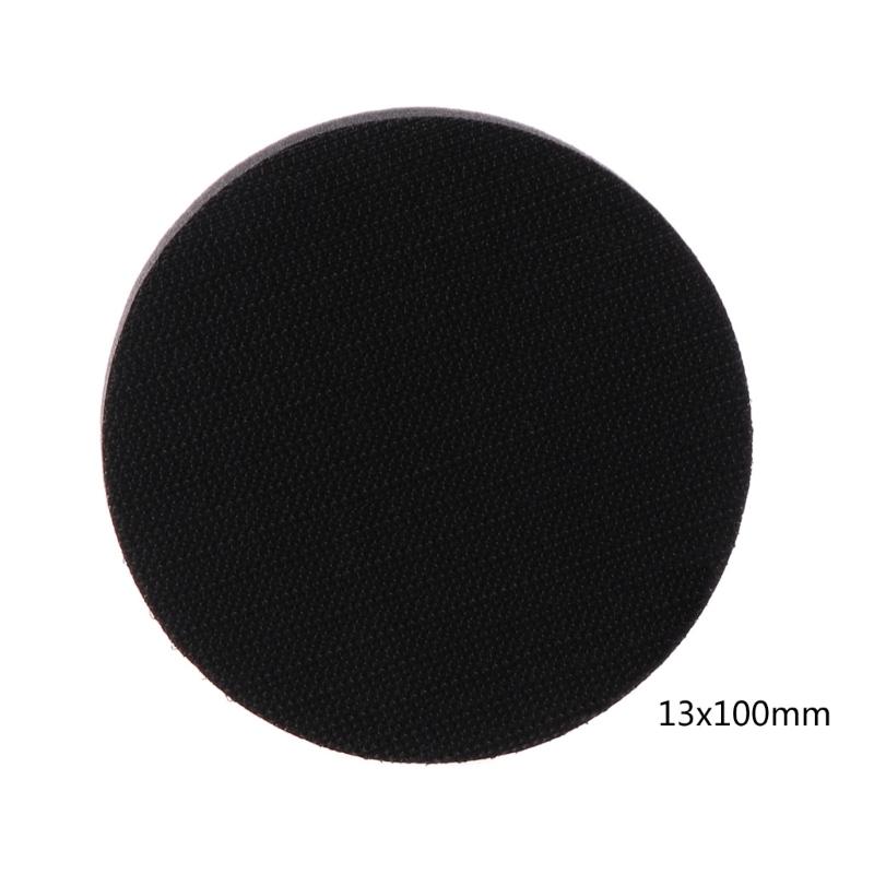 Hook & Loop Soft Sponge Interface Buffer Pad Cushion Buffing Pads for Sander Sanding Pad 6 Inches 15mm