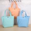 Modern Canvas Small Tote With Heat Retention For Office And School Lunches