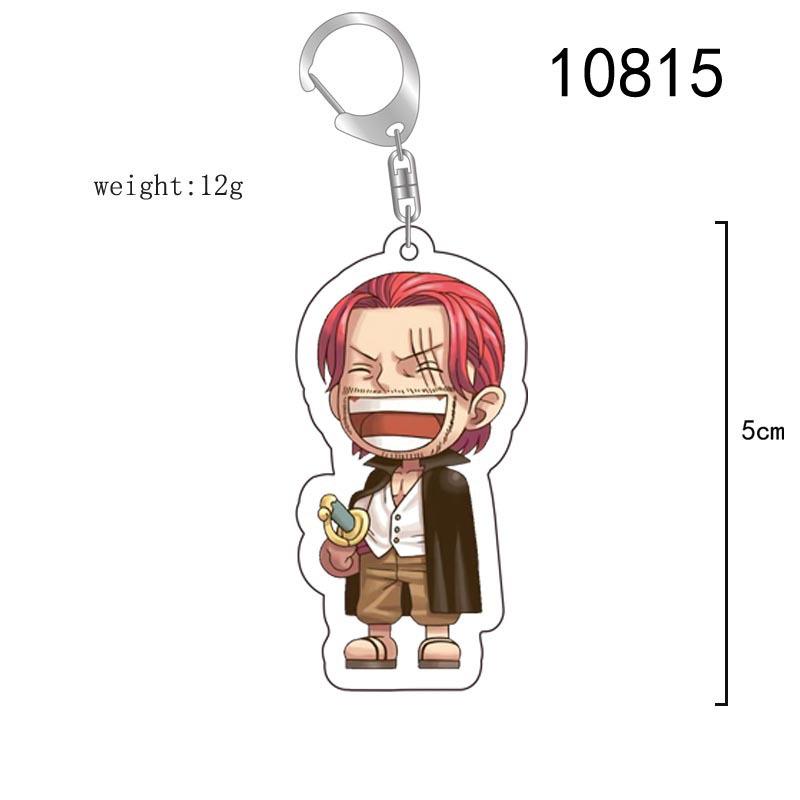 Acrylic Keychain - Luffy, Zoro, Nami Anime Pendant