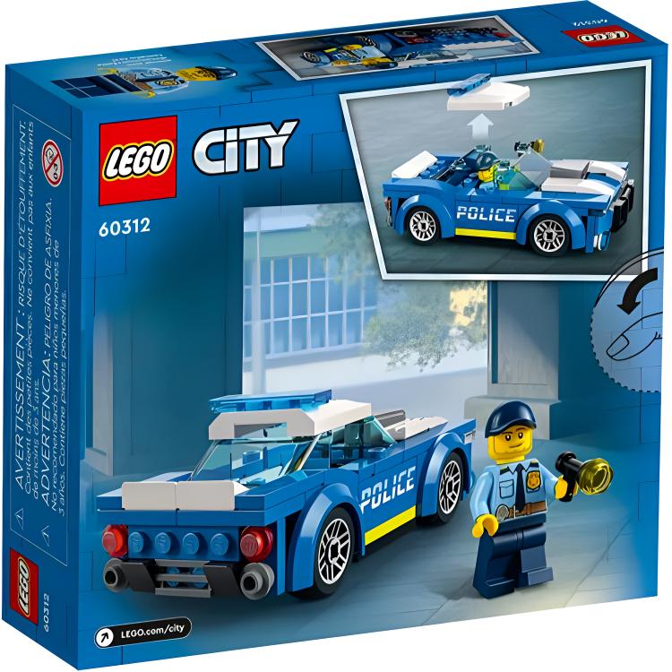 LEGO City Collection Police Car Building Blocks 94pcs 60312