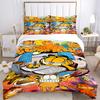 3pcs Garfield, Comic Bedding Set. Soft and Comfortable with No Core Included (1x Duvet Cover + 2x Pillow Covers) yy251009202