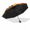 1PC Anpanman Automatic Folding Umbrella, Automatic Folding Umbrella with 8 Ribs, Convenient for Outdoor Use  032
