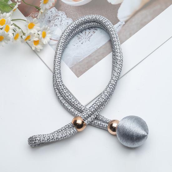 Fabric Curtain Tiebacks, Windows Curtain Hold Back, Curtain Holdbacks, Curtain Holder Rope for Home Essential Bedroom Living Room