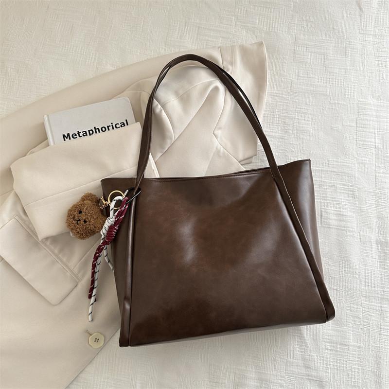 Stylish Retro Tote Bag For Women Large Capacity Casual Work And Commuting Purse