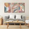 3pcs/Set Abstract Canvas Wall Art Painting Colorful Red Green Yellow Blue White Modern Bedroom LivingRoom Office Home Decoration