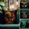 Band M-Megadeths Cushion Cover Natural Linen Pillow Case Double-Sided Print Decorative Sofa Pillowcase Home Decor Gift
