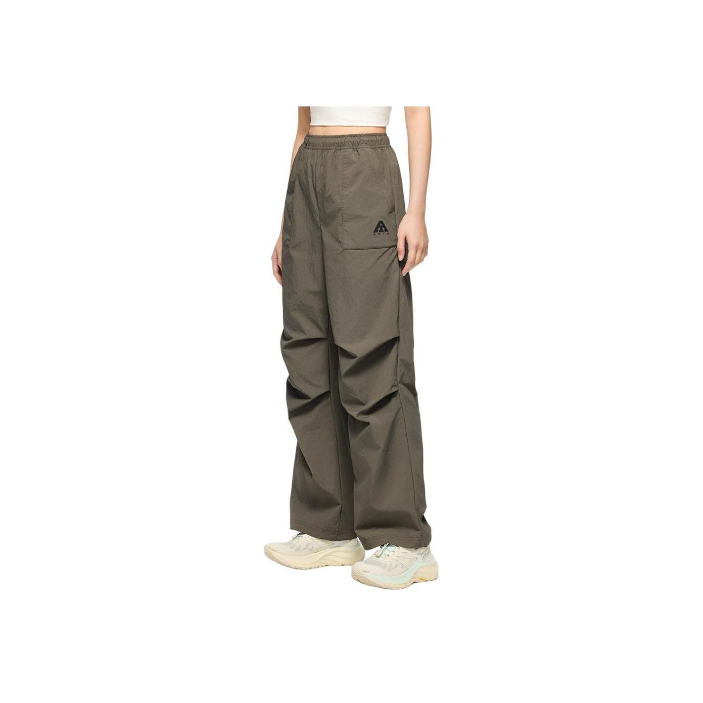 

Anta Dadi Zhi Ke 2.0 Water-Resistant Sports Casual Pants Women pants Quail-Tea-Brown 962437502-431208 XL