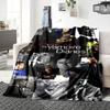 Vampire Diaries Collage Blanket Soft Throw Blanket For Home Bedroom Bed Sofa Travel Office Solid Christmas Blanket
