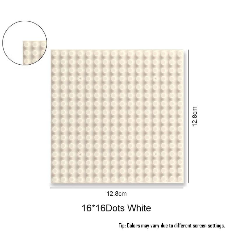 Classic Baseplate 32x32 Dots Building Blocks Bricks Base Plates DIY Plastic Board Building Blocks Baseplates Construction Toys