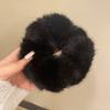 1 pezzo Fascia per Capelli Grande per Coliche Corda di Peluche Imitazione Visone Retrò Elastico di Alta Gamma Corda per Capelli da Donna Copricapo