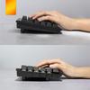 BAROCCO MiSTEL MD770 RGB Separate Wired 85 Black Orange Double MX Backlight Macro Media Key Support Authorized Distributor (English Layout/blue