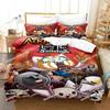 Top Anime Aggretsukos Bedding Set Printed single Comforter Quilt Bed Cover Duvet Cover Pillow Case 3 Pieces Sets Kids Adult Size