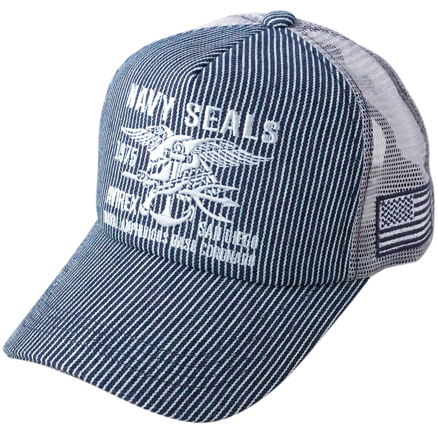Стандартная военная сетчатая кепка AVIREX LL Navyseals Hickory XL