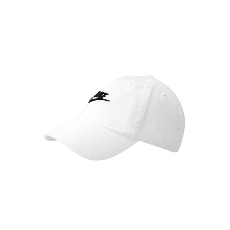 

Nike Club Unstructured Futura Wash Cap Casual FB5368-100 M/L белый