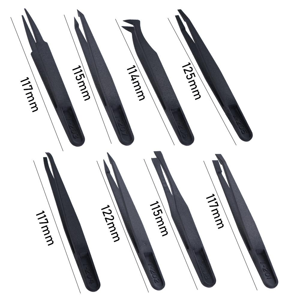 Laboratory Work Curved Straight For Electronics Maintenance Tools Tweezers DIY Tools Repair Tools