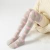 Socks New coral fleece stockings fashionable and sexy love thermal terry sleep socks