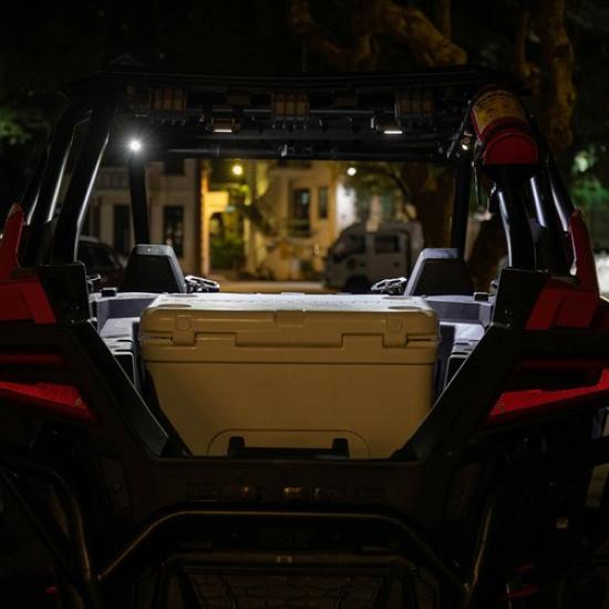 Roll Bar Mount Dome Light LED Light For UTV ATV Polaris RZR Golf Cart Universal