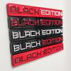 Zinc Alloy Black Edition Car Stickers Warrior Modified Badges
