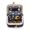 Neue Kleine Goldene Tasche Diamantring Schmucktasche Mini Ring Halskette Ohrringe Schmuckschatulle Münzbeutel Kleingeldbörse