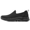 Go Walk 6 Fabric Sports Slip-On Shoes Low Top Lifestyle Casual Shoes Men Sneaker Black 216210-BBK
