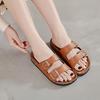 Men's Summer Cork Slippers 2025 - Thick Sole, Wear-Resistant, Birkenstock Style Beach Sandals