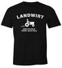 Farmer Only A Hero Rides In The Field T-Shirt Men's Moonworks®-