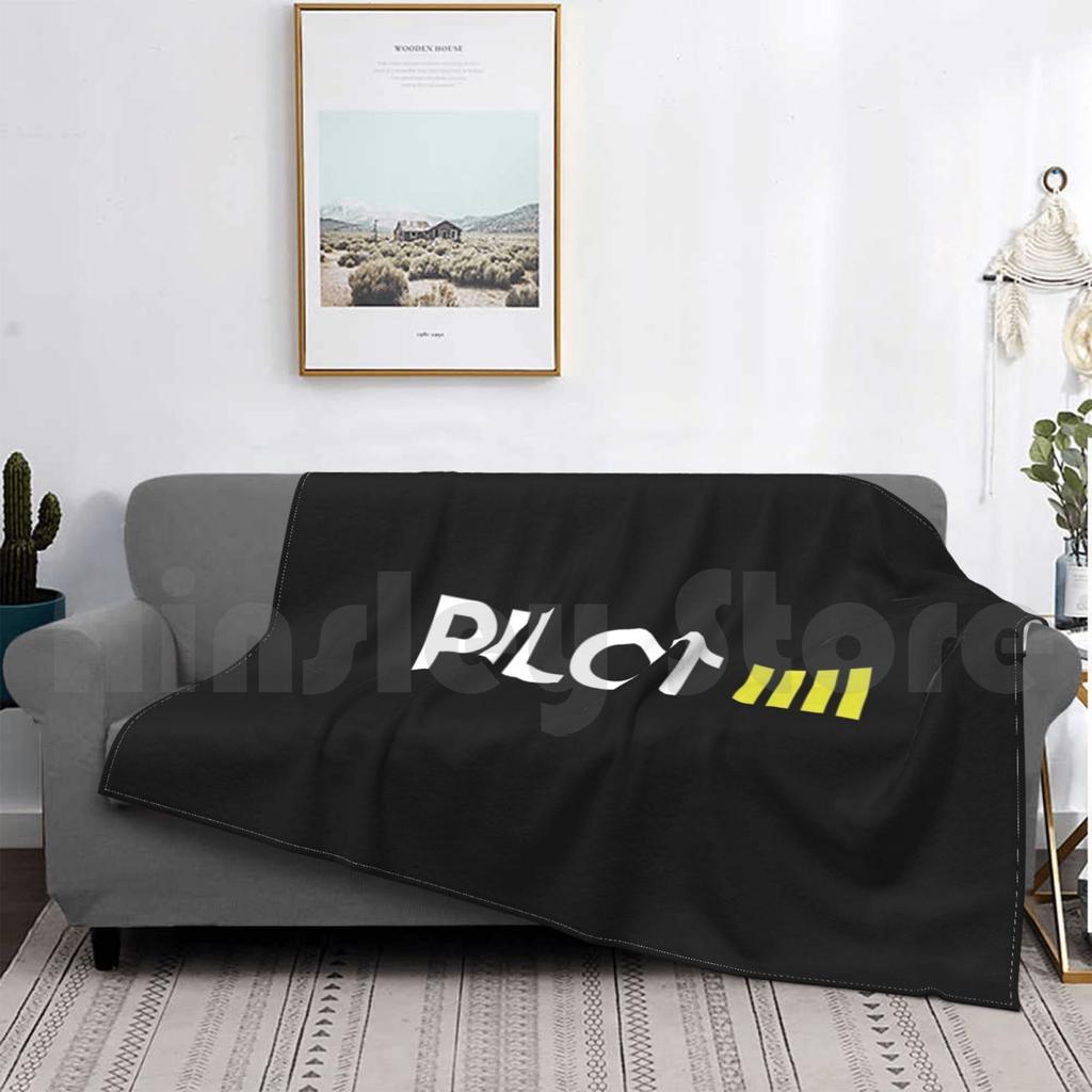 Pilot Blanket Super Soft Warm Light Thin Pilot Cabin Crew Aviation Captain Flying Fly Plane Airplane Boeing Airbus