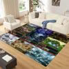 Game 9 Factions Races Stronghold Dwelling Creatures Heroes of Might and Magic Carpet Rug for Home Bedroom Sofa,Floor Mat