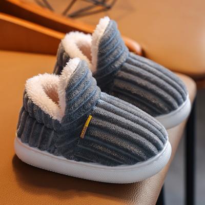 Children's Cotton Slippers Winter Indoor Bottom Plush