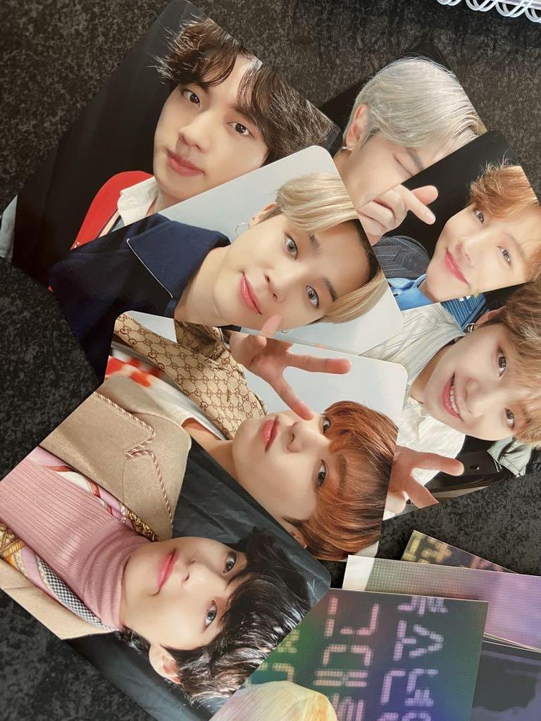 [USED] bts DECO BOOK trading cards, postcards, various sets, with bonus, Jungkook
